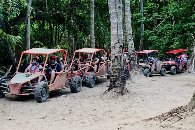 Amber Cove & Taino Bay Shore Excursion: 2 person Buggy Tour - The Montellano Start: Briefing, Then Off-Road for Real