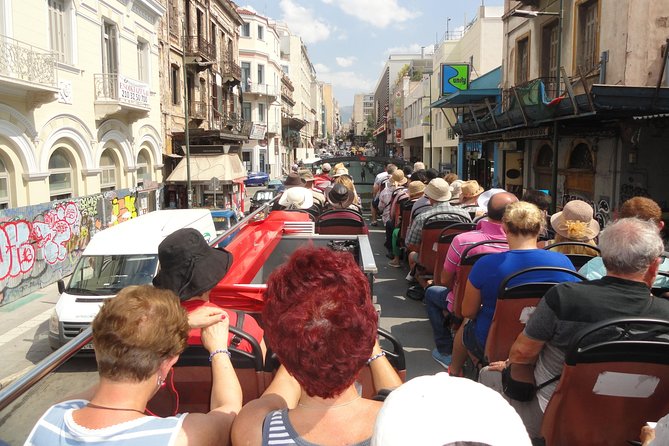 Athens Shore Excursion: Athens and Piraeus Hop-On Hop-Off Bus Tour - Athens route in detail: Syntagma, Acropolis views, and the museums area