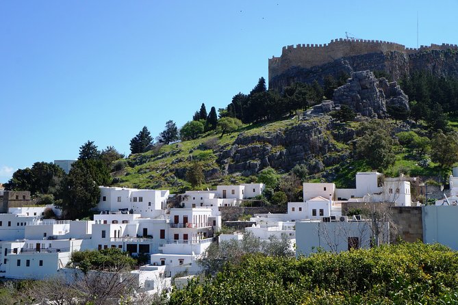 BEST OF RHODES ISLAND - PRIVATE TOUR - SHORE EXCURSION - FULL DAY - 4 People - Monte Smith Hill and the Acropolis of Rhodes Panoramas
