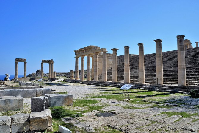 BEST OF RHODES ISLAND - PRIVATE TOUR - SHORE EXCURSION - FULL DAY - 4 People - Mandraki Harbor Stops: Colossus Views and the Church of Annunciation