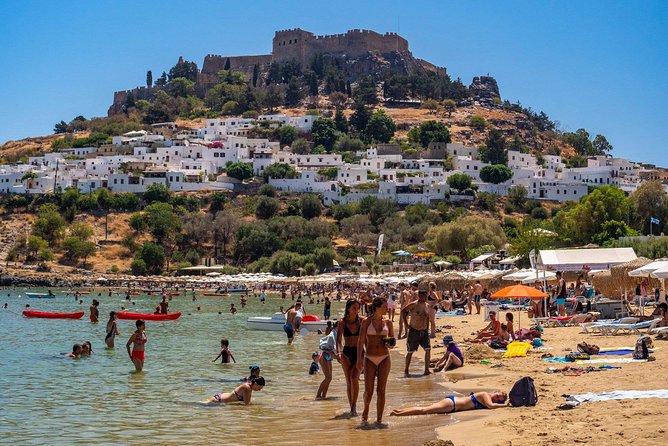 Best Rhodes Shore Excursion from Cruise Port - Great Introduction - Monthe Smith Hill: panoramic city views plus ancient ruins