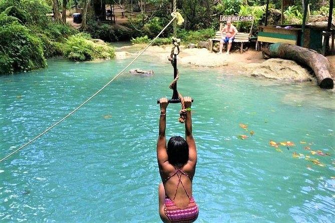 Blue Hole Waterfall & Beach Break Shore Excursion from Port of Falmouth - Key highlights to know before you go