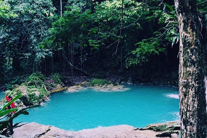 Blue Hole Waterfall & Beach Break Shore Excursion from Port of Falmouth - Getting from Falmouth to Ocho Rios: a private A/C ride saves your sanity