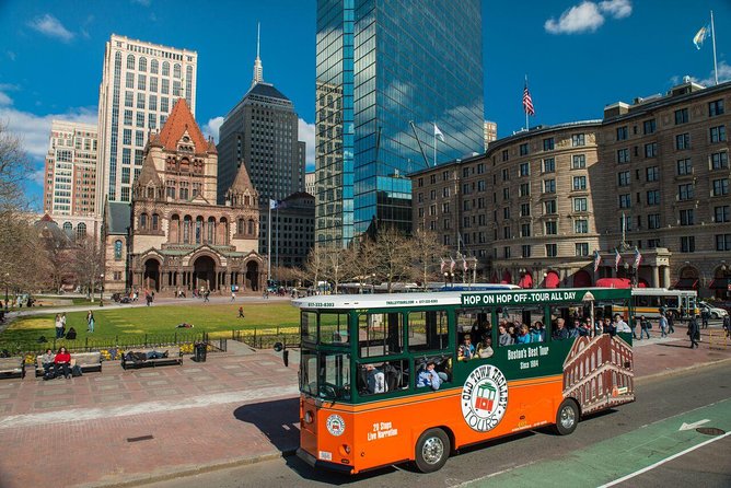 Boston Shore Excursion: Boston Hop-On Hop-Off Trolley Tour - Prudential and the Tea Party Ships: where the day pays off
