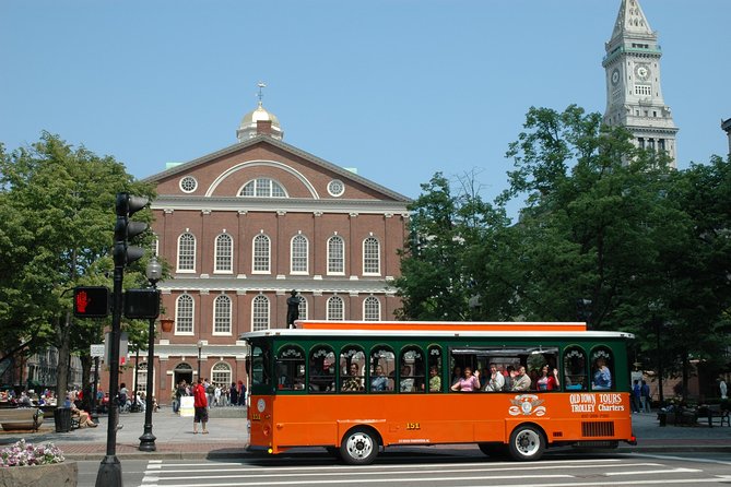 Boston Shore Excursion: Boston Hop-On Hop-Off Trolley Tour - Orange Back Bay Loop: Hynes, Symphony area, Copley, and Trinity