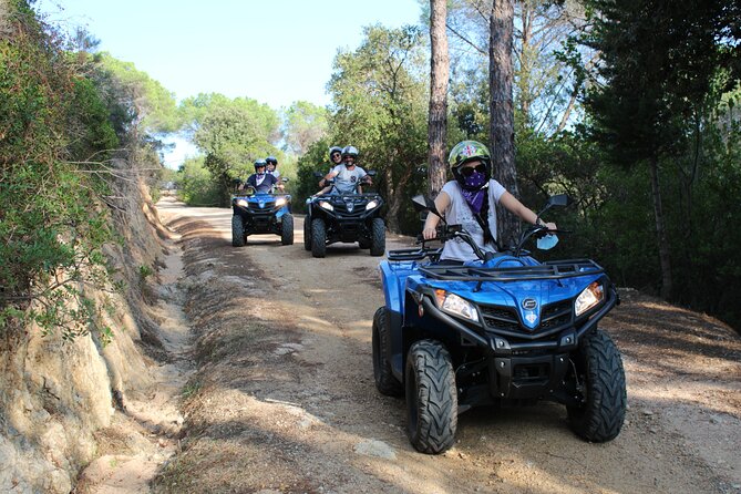 Cagliari Shore Excursion: Quad-ATV Adventure Experience - Stop at Malfatano Beach: Short Time, Good Atmosphere