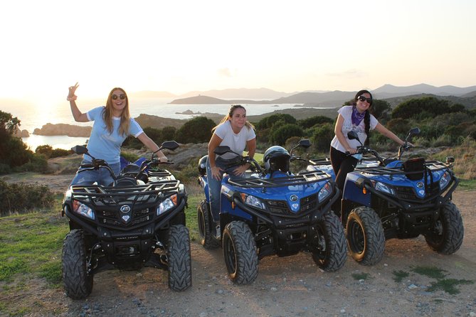 Cagliari Shore Excursion: Quad-ATV Adventure Experience - Chia Area Beach Break: A Small-Coast Pause for Photos and Stretching