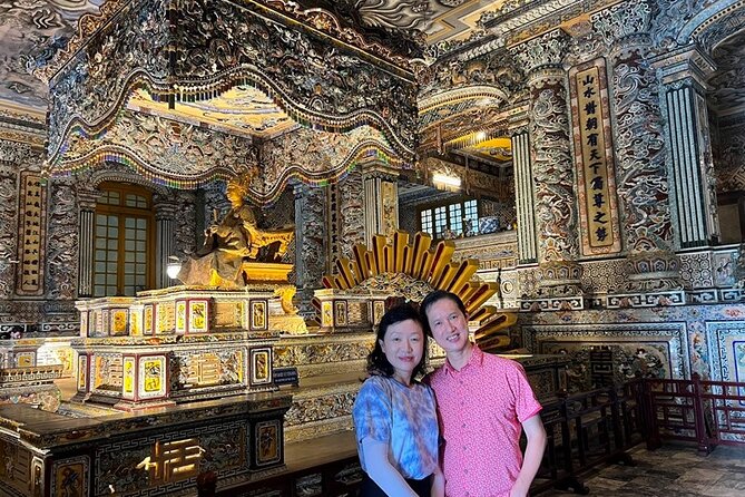 Chan May Port To Hue Private Tour- Hue Shore Excursion - Thien Mu Pagoda: feng shui setting and ancient symbolism