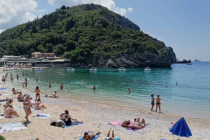 Corfu’s Best Beaches: Private Tour to Paleokastritsa & Glyfada - Stop 1: Paleokastritsa’s turquoise caves and the rocky swim reality