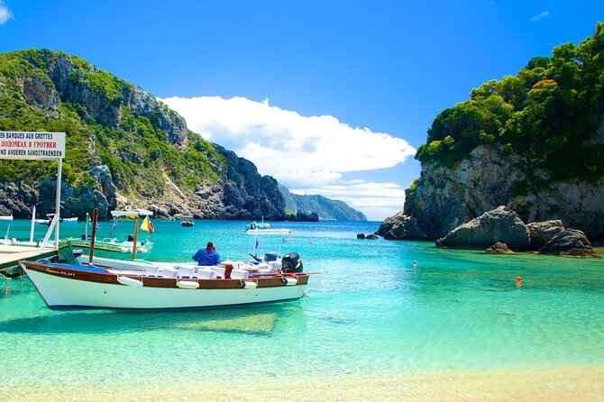 Corfu Shore Excursion with Relaxing Beach Break or Cave Boat Trip - Paleokastritsa Beach break: where the clock is truly on your side