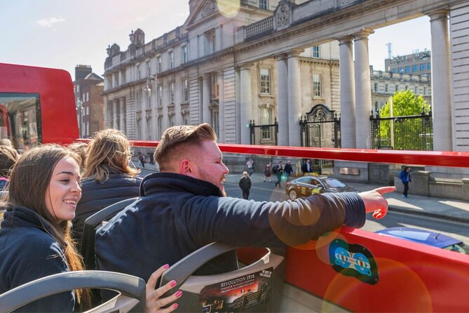 Dublin Shore Excursion: City Sightseeing Hop-On Hop-Off Bus Tour - The Bus Experience on Deck: Audio Guide, Seats, and a Realistic Feel
