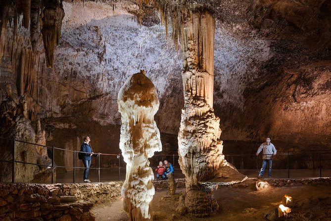 Group tour to Postojna Cave from Koper - with unique cave train - Entering the Postojna Cave System by Electric Train