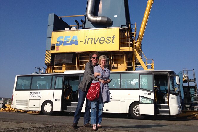 Guided Antwerp Port Tour, in your Car or Minibus - Scheldelaan duality: petro-chem titans and the graffiti flood wall