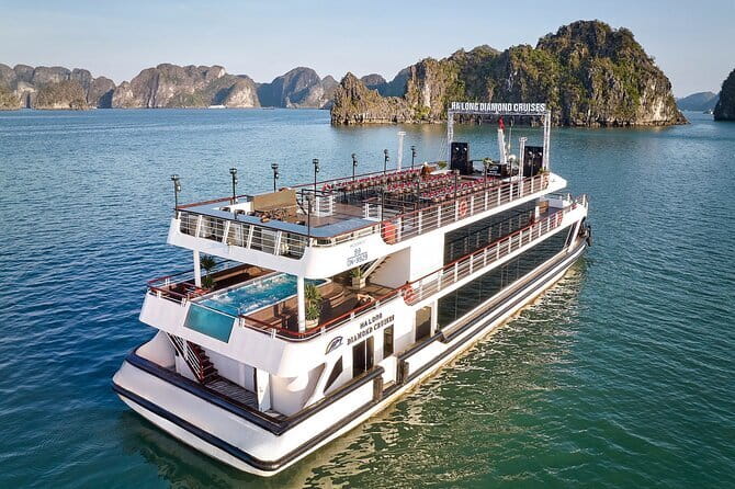 Halong Bay Shore Excursion 6 Hour Private Cruise from Cruise Port - English-speaking guide support (and names that show up in the service)