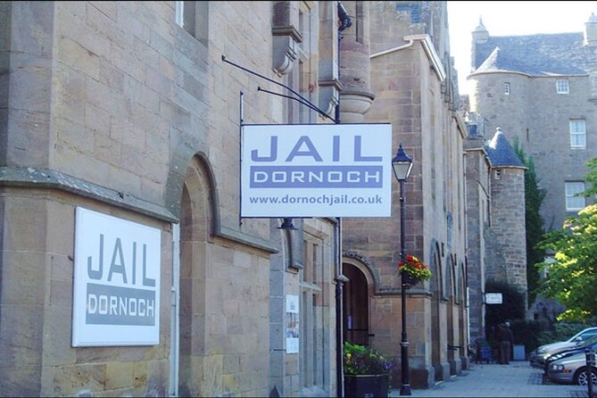 Invergordon Cruise Excursion - Castle ,Whisky and History Tour - Dornoch: cathedral, jail, golf, and the Witch’s Stone
