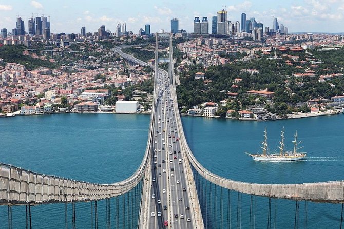 Istanbul Shore Excursion: Small-Group Bosphorus Cruise and Istanbul Egyptian Bazaar - From Galataport pickup to Bosphorus views in 3.5 hours