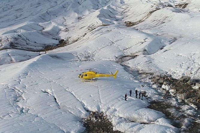 Juneau Shore Excursion: Helicopter Tour and Guided Icefield Walk - Entering a helicopter workflow in Juneau, step by step