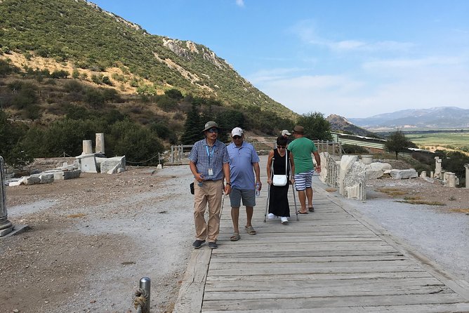 Kusadasi Shore Excursion: Private Tour to Ephesus including House of Virgin Mary and Temple of Artemis - Temple of Hadrian and the Ephesus foundation panel