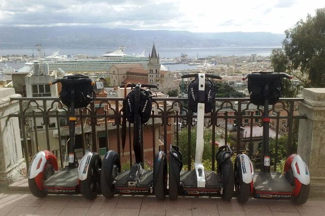 Messina Shore Excursion: City Segway Tour - Segway training in Via Castellammare: fast confidence, not fear