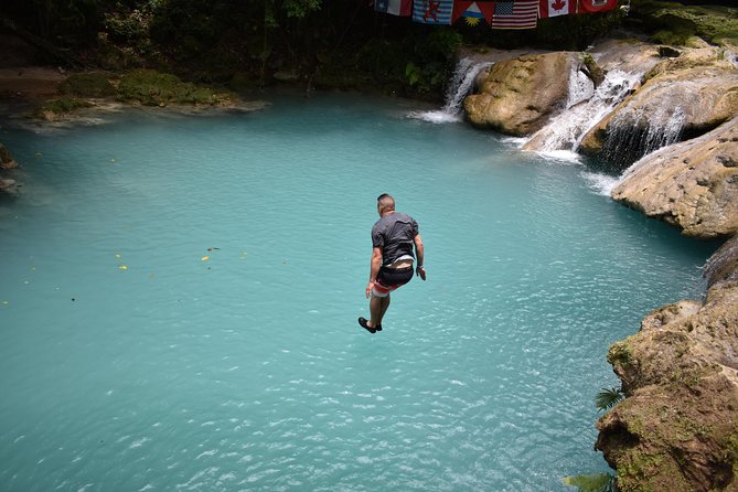 Montego Bay Shore Excursion: Blue Hole & Secret Falls Tour plus Shopping - Lunch at Scotchies Outdoor Garden Restaurant: plan for extra cost