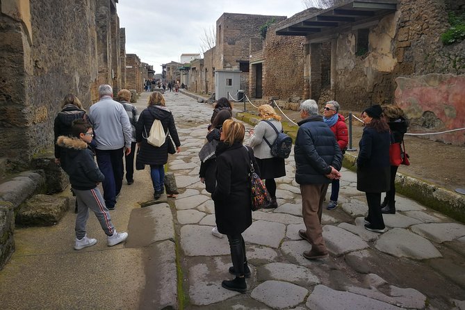 Mount Vesuvius Shore Tour, Pompeii & Winery Vesuvius Winery - Pompeii: where having a real guide saves your feet