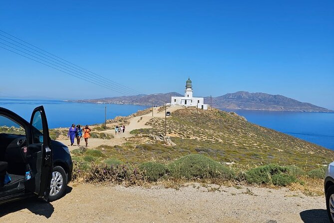 Mykonos Private Shore Excursion: Half-Day Island Discovery - Armenistis Lighthouse: the first big Aegean view