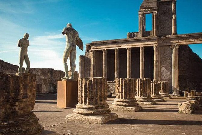 Naples Shore Excursion: Naples City and Pompeii Half Day Sightseeing Tour - Piazza del Plebiscito: Royal Palace area, St Francesco di Paola, and the city icons