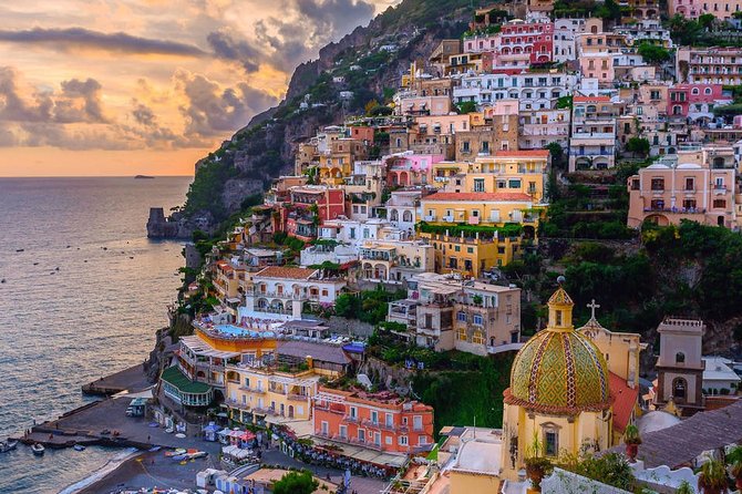 Naples Shore Excursion: Sorrento and Amalfi Coast Independent Day Trip from Naples - Amalfi hour: marble cathedral, side lanes, and lunch on your terms