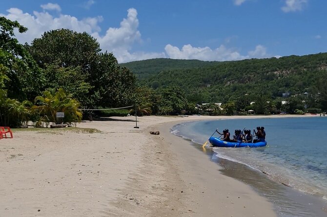 Ocho Rios Shore Excursion: River Rafting and Beach Adventure - Bengal Falls prep and the walk-up moment
