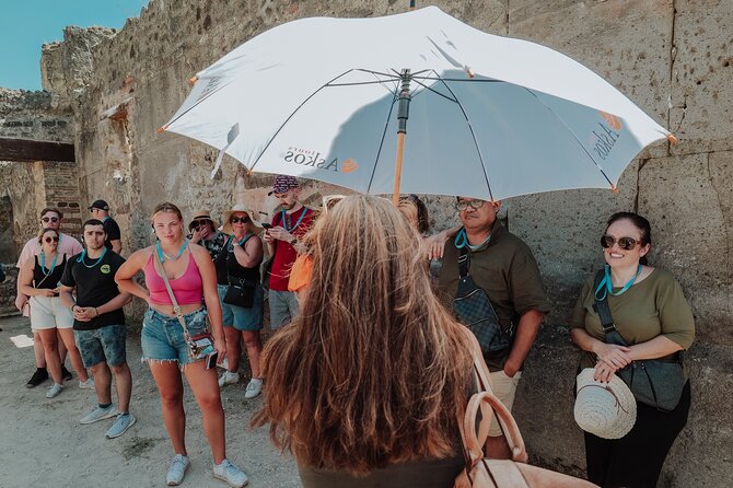 Pompeii and Herculaneum small group Excursion from Naples - Pickup at Starhotels Terminus and the small-group rhythm