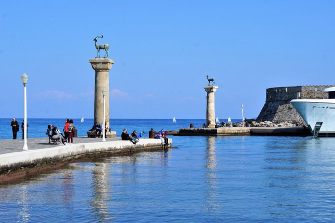 RHODES BEST FIRST IMPRESSION FOR CRUISE SHIP VISITORS - 4 people - Beaches between history and postcard water: Elli, Anthony Quinn Bay, and St Paul’s Bay