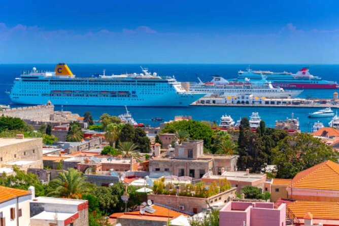 Rhodes Shore Excursion Including Lindos, Old Town & Wine Tasting - Kalathos ceramics and the olive oil-honey stop: where the tour gets hands-on