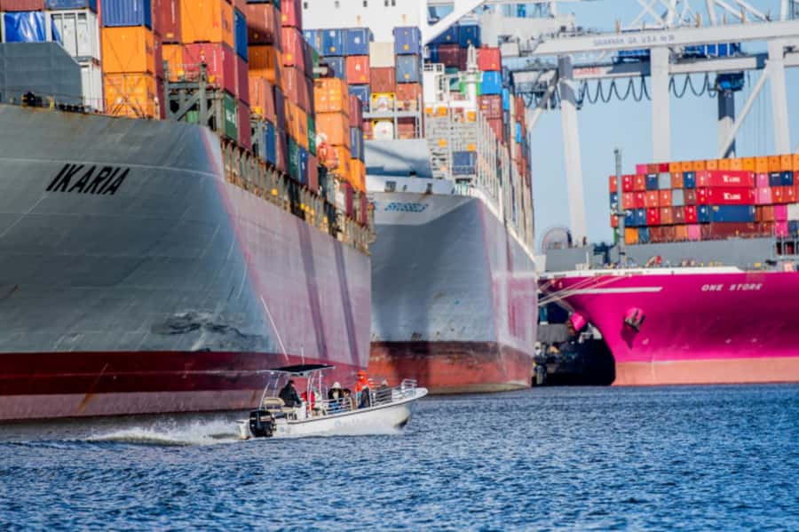 Savannah: 90-Minute Informational Port Tour - From the Westin Area to the Georgia Port Authority: How the Tour Flows
