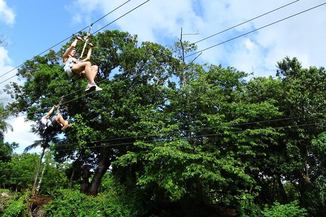 Shore excursion 7 waterfalls &5 zip lines amber cove & Taino bay - Your five zip lines: gear, pacing, and that whoosh feeling