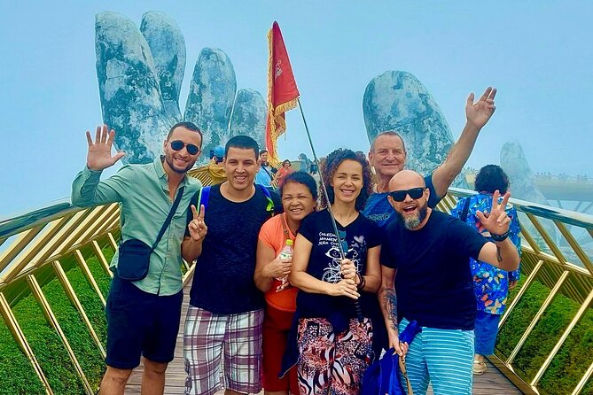 Shore Excursion from Chan May port to Ba Na Hills -Golden Bridge - Golden Bridge and the giant stone hands: photo spot, yes—still worth it