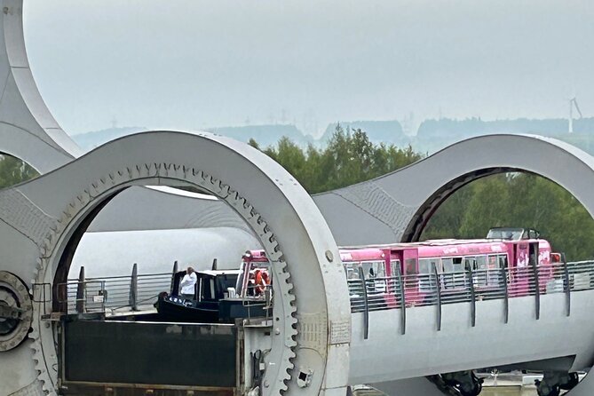 Shore Excursion from Greenock: Glasgow, Kelpies, Falkirk Wheel - Riverside Museum transport finish: time permitting