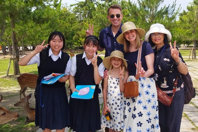 Shore Excursion: Full Day Private Nara Tour from Osaka /Kobe port - Nara Deer Park: the fun part, plus how to handle it