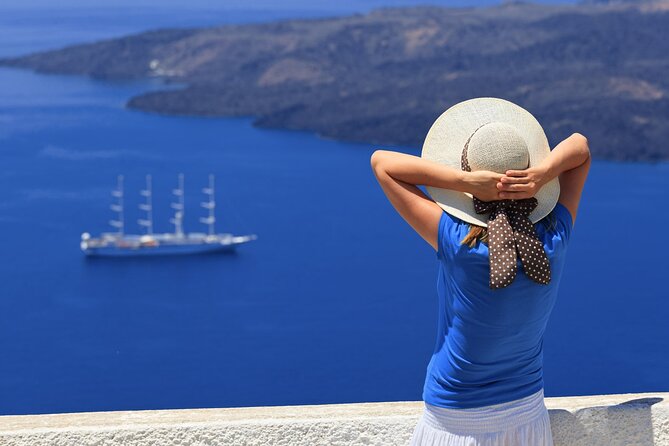 Shore Excursion & Sightseeing at Blue dome Santorini - Firostefani: The Crown of Fira and Quiet Cliffside Alleys