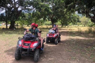 Shore Excursion: V.I.P. DayPass: ATV, Zip Lines, Horseback Riding & Lunch - Getting on the ATV: off-road riding, safety gear, and the 18+ rule