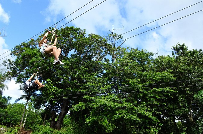 Shore Excursion: Zip Line Adventure - Fruit breaks, walking between lines, and instructors right there