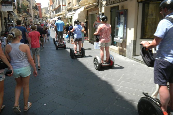Taormina Shore Excursion: City Segway Tour - Ancient Teatro Greco Photo Stop (Tickets Not Included)