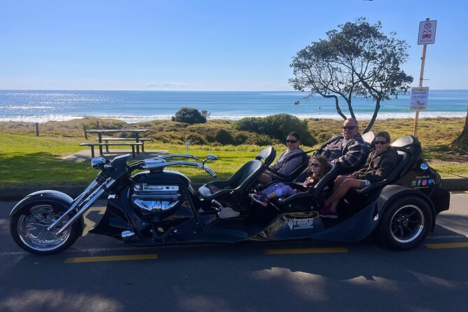 TAURANGA SHORE EXCURSION: V8 TRIKE - 1.5 hour City Sites - A V8 Trike Makes Tauranga Feel Close Up
